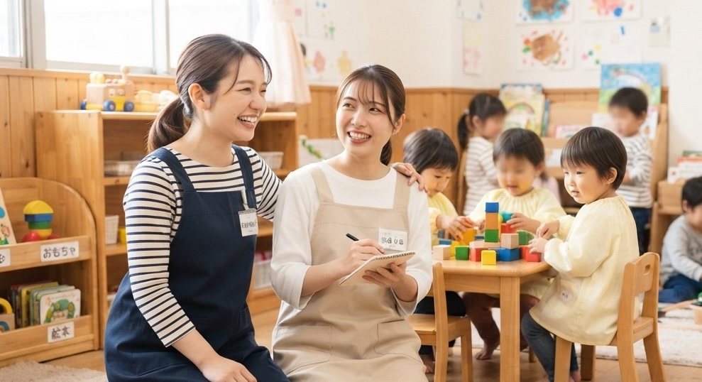 経験者と新人のOJT