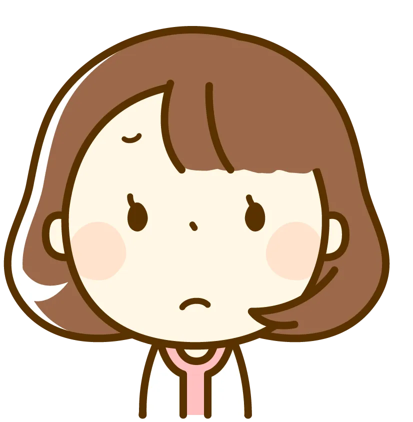 無反応型の保護者のイラスト